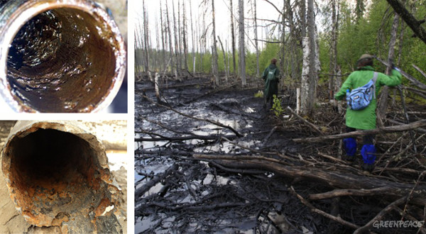 Дефекты коррозии внутрипромысловых нефтепроводов часто приводят к разливам нефти
